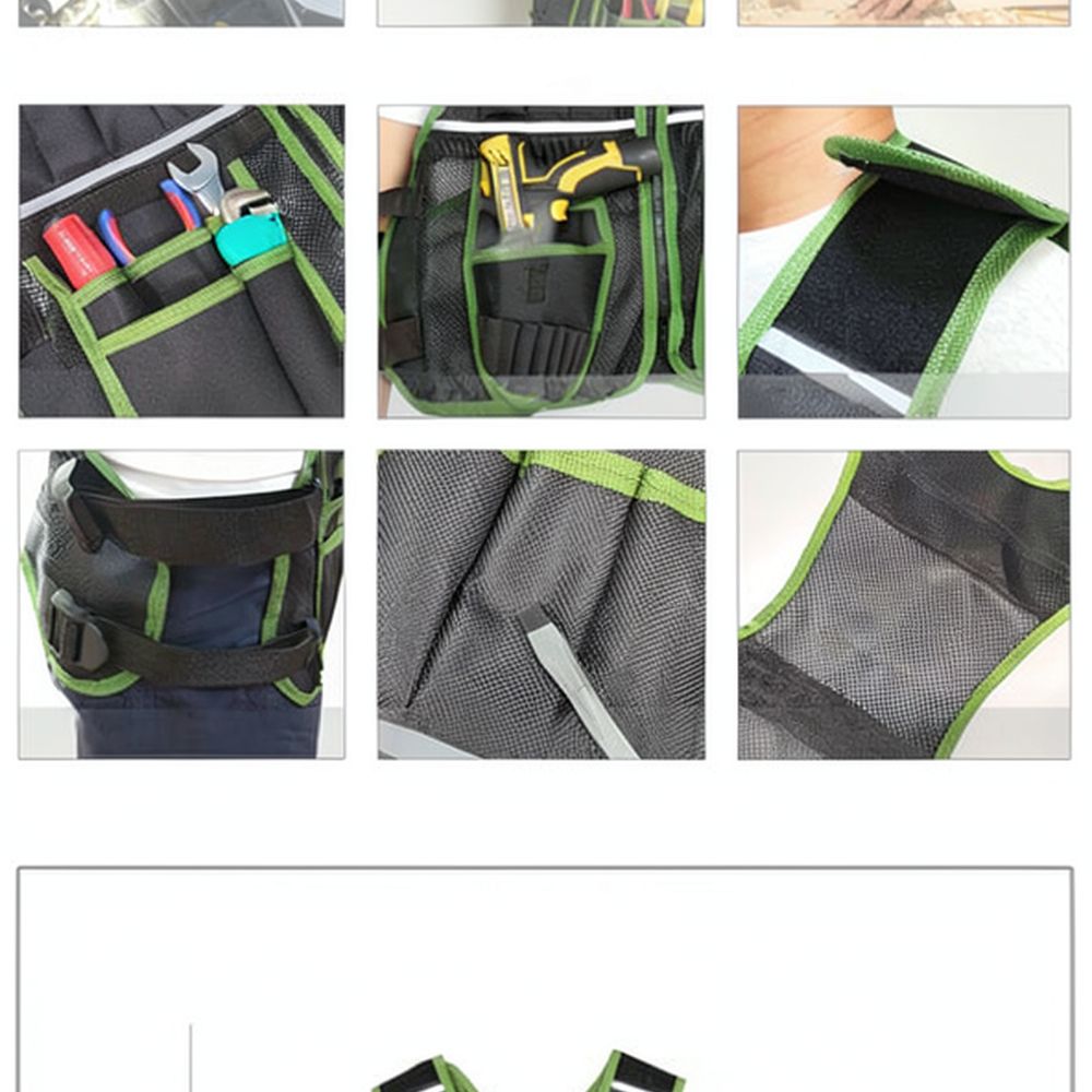 Multifunction Tool Vest Electr - Heavy Equipment Electrician recension och pris