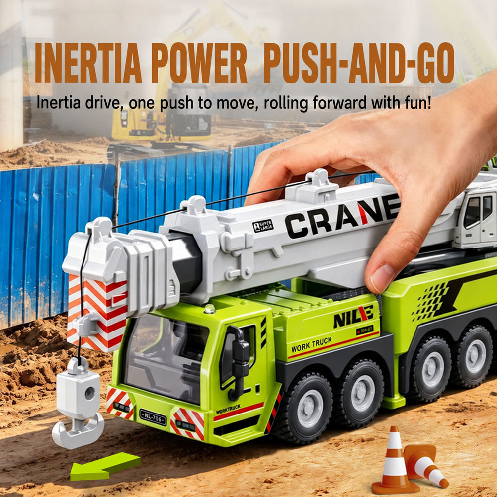 Heavy Duty Crane Truck Inertia - Heavy Equipment Bucket recension och pris