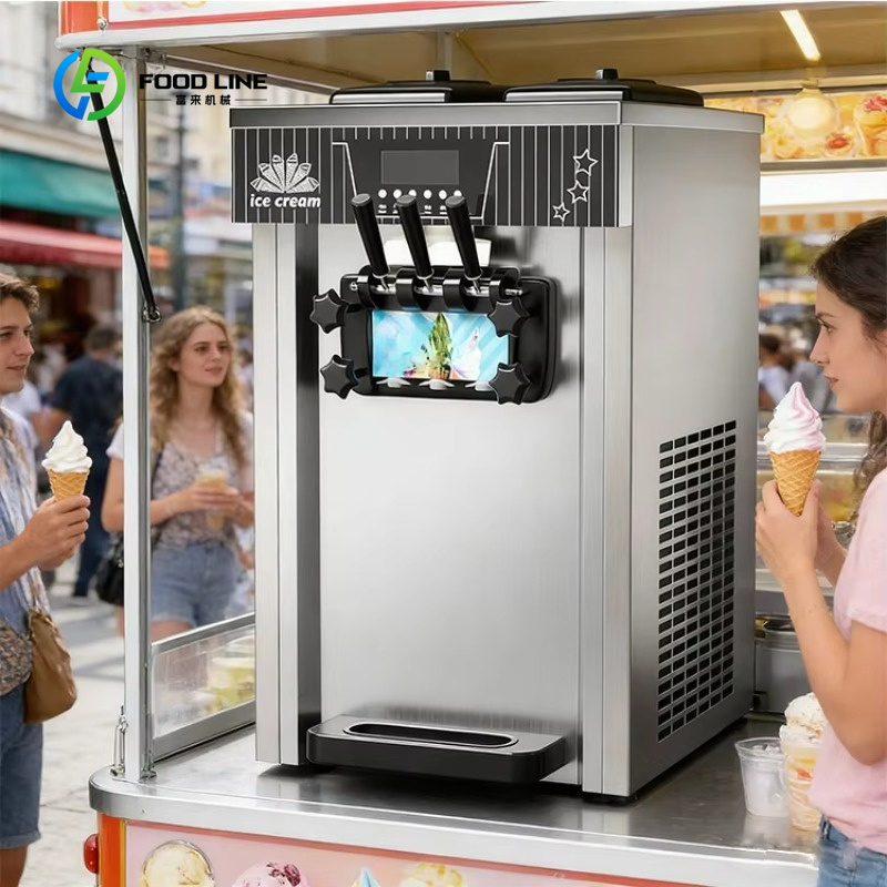 Customized Soft Ice Cream Mach - Heavy Equipment Grinder recension och pris